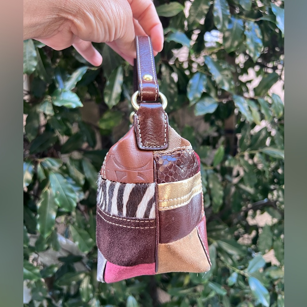 Coach Holiday Patchwork Mini - image 4